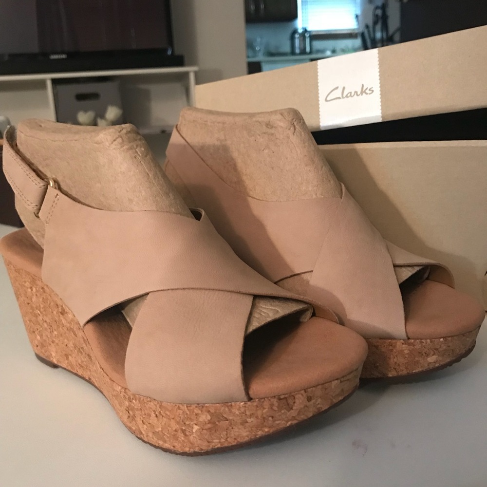 Clarks wedge Sandals